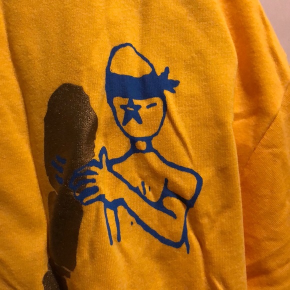 Men’s Hi Hater Yellow T shirt - Picture 9 of 9